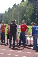 Siegerehrung: 26. in der Gesamtwertung, 4. in der Alterklasse