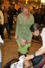 Maiks Schwester Tina mit ihrem Sohn Pepe