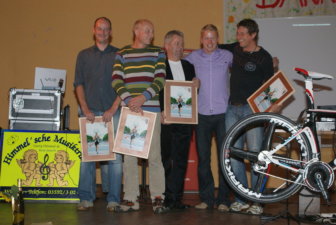 Wolfram Bott, Thomas Dybek, Roland Montag, Maik Petzold, Michael Scholze (von links)