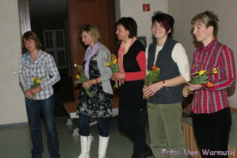 Ines Heblack, Gesine Räbiger, Mechthild Heber, Monika Stanke, Astrid Kämitz
