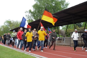 16.05.2010: Ehrenrunde für alle Sportler - Elke Warmuth