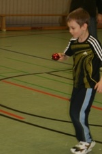 Weihnachtsmann besucht die Vorschulkinder