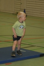 Weihnachtsmann besucht die Vorschulkinder