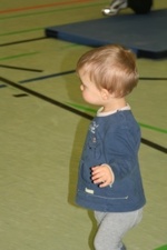 Weihnachtsmann besucht die Vorschulkinder