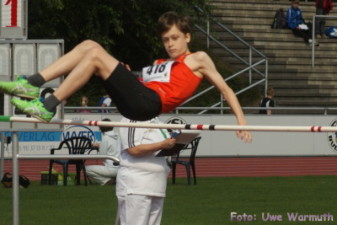 2. Landesmeisterschaft U14 in Bautzen (Hochsprung)