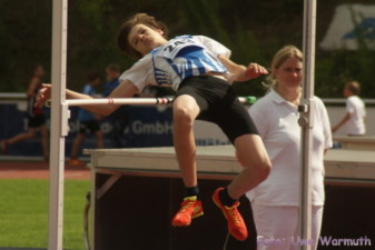 2. Landesmeisterschaft U14 in Bautzen (Hochsprung)