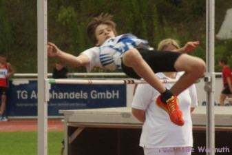 2. Landesmeisterschaft U14 in Bautzen (Hochsprung)