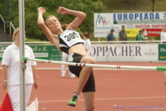 2. Landesmeisterschaft U14 in Bautzen (Hochsprung)
