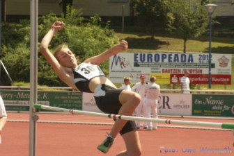 2. Landesmeisterschaft U14 in Bautzen (Hochsprung)