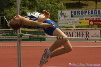2. Landesmeisterschaft U14 in Bautzen (Hochsprung)