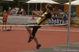 2. Landesmeisterschaft U14 in Bautzen (Hochsprung)