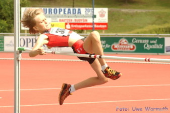 2. Landesmeisterschaft U14 in Bautzen (Hochsprung)