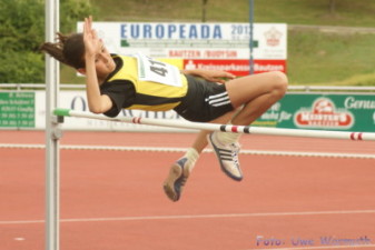 2. Landesmeisterschaft U14 in Bautzen (Hochsprung)