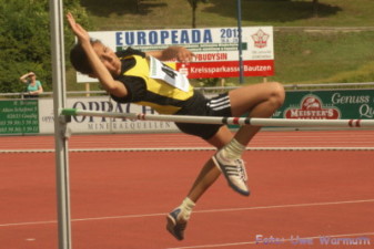 2. Landesmeisterschaft U14 in Bautzen (Hochsprung)