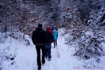 Weihnachtsfeier der Triathleten Mitte Januar