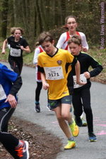 Czornebohlauf - 3,5 km, auf dem Hinweg