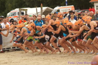 Start der O-See XTERRA (Elite) - Uwe Warmuth