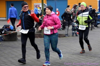 5,3 km: Spreetal, Zieleinlauf, Siegerehrung