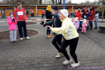 5,3 km: Spreetal, Zieleinlauf, Siegerehrung