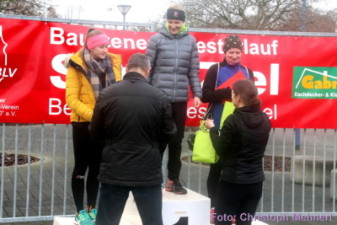 5,3 km: Spreetal, Zieleinlauf, Siegerehrung