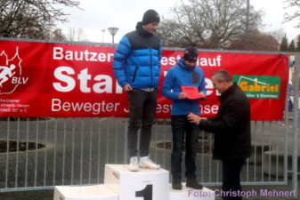 5,3 km: Spreetal, Zieleinlauf, Siegerehrung