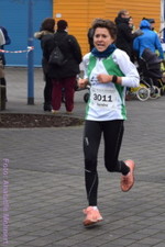 10,6 km: Spreetal, Zieleinlauf, Siegerehrung