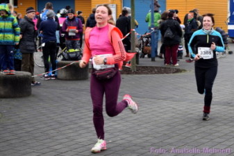 10,6 km: Spreetal, Zieleinlauf, Siegerehrung