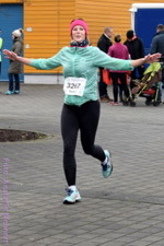 10,6 km: Spreetal, Zieleinlauf, Siegerehrung