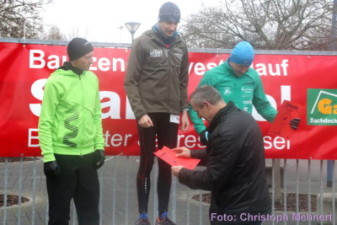 10,6 km: Spreetal, Zieleinlauf, Siegerehrung