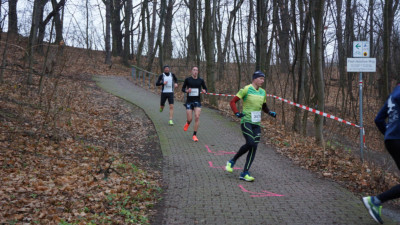 Silvesterlauf 2019 - Spitzkehre zum Spreetal