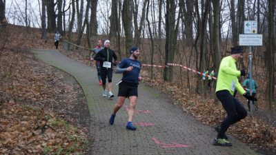 Silvesterlauf 2019 - Spitzkehre zum Spreetal