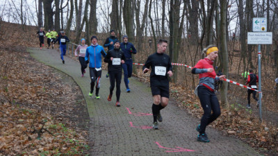 Silvesterlauf 2019 - Spitzkehre zum Spreetal