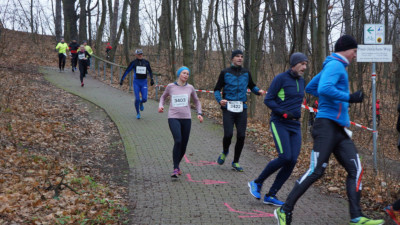 Silvesterlauf 2019 - Spitzkehre zum Spreetal