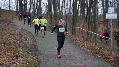 Silvesterlauf 2019 - Spitzkehre zum Spreetal