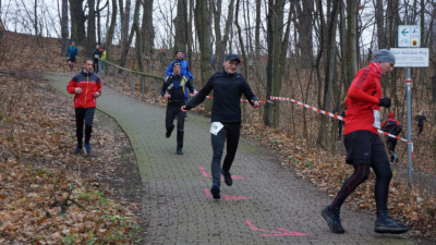 Silvesterlauf 2019 - Spitzkehre zum Spreetal