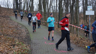 Silvesterlauf 2019 - Spitzkehre zum Spreetal