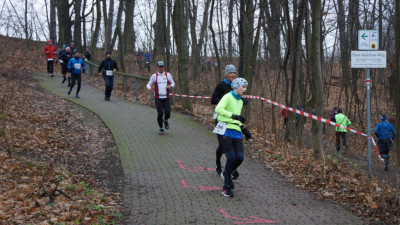 Silvesterlauf 2019 - Spitzkehre zum Spreetal