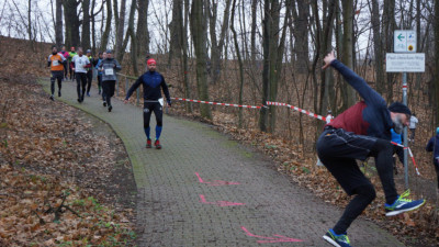 Silvesterlauf 2019 - Spitzkehre zum Spreetal