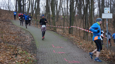 Silvesterlauf 2019 - Spitzkehre zum Spreetal