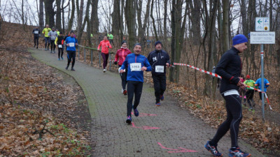 Silvesterlauf 2019 - Spitzkehre zum Spreetal