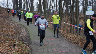 Silvesterlauf 2019 - Spitzkehre zum Spreetal