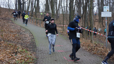 Silvesterlauf 2019 - Spitzkehre zum Spreetal