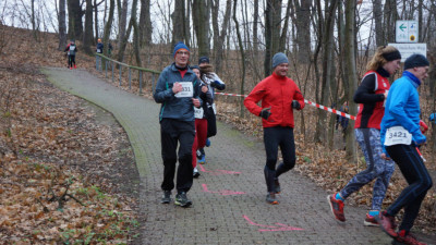 Silvesterlauf 2019 - Spitzkehre zum Spreetal