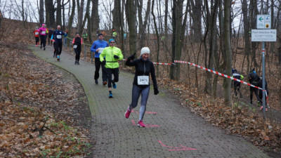 Silvesterlauf 2019 - Spitzkehre zum Spreetal