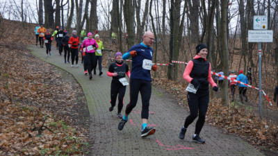 Silvesterlauf 2019 - Spitzkehre zum Spreetal