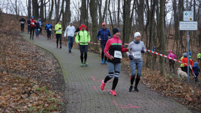 Silvesterlauf 2019 - Spitzkehre zum Spreetal