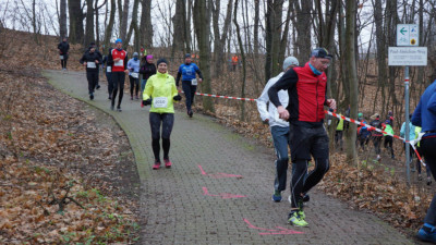 Silvesterlauf 2019 - Spitzkehre zum Spreetal