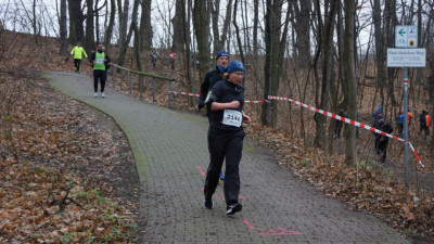 Silvesterlauf 2019 - Spitzkehre zum Spreetal