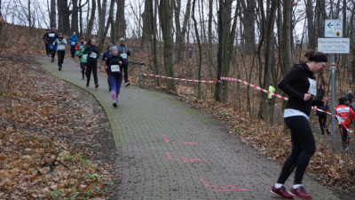 Silvesterlauf 2019 - Spitzkehre zum Spreetal