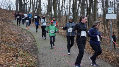 Silvesterlauf 2019 - Spitzkehre zum Spreetal